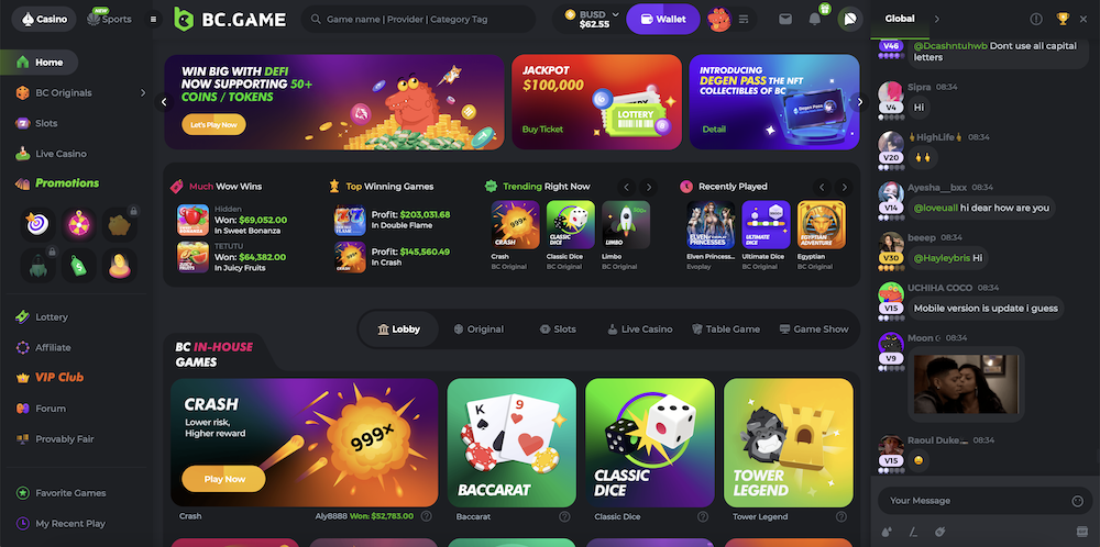 Experience the Thrills of Crypto Gaming at BC.Game Experience the Thrills of Crypto Gaming at BC.Game